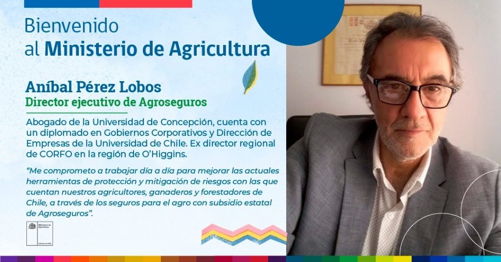 ANÍBAL PÉREZ LOBOS ES EL NUEVO DIRECTOR EJECUTIVO DE AGROSEGUROS DEL MINAGRI